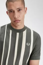 Fred Perry Gradient Stripe Men’s T-Shirt Field Green SWTOG1903