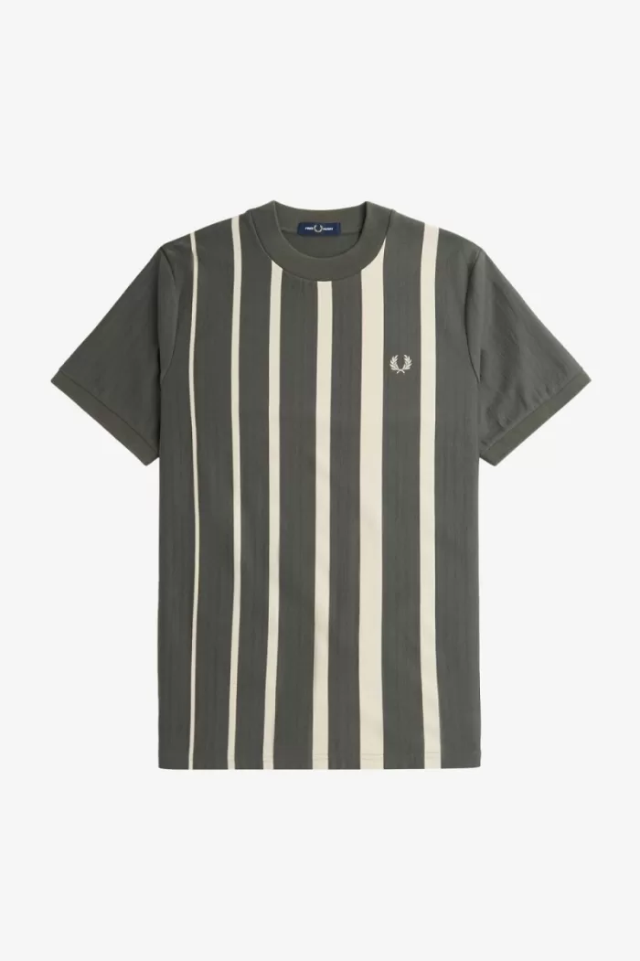 Fred Perry Gradient Stripe Men’s T-Shirt Field Green SWTOG1903