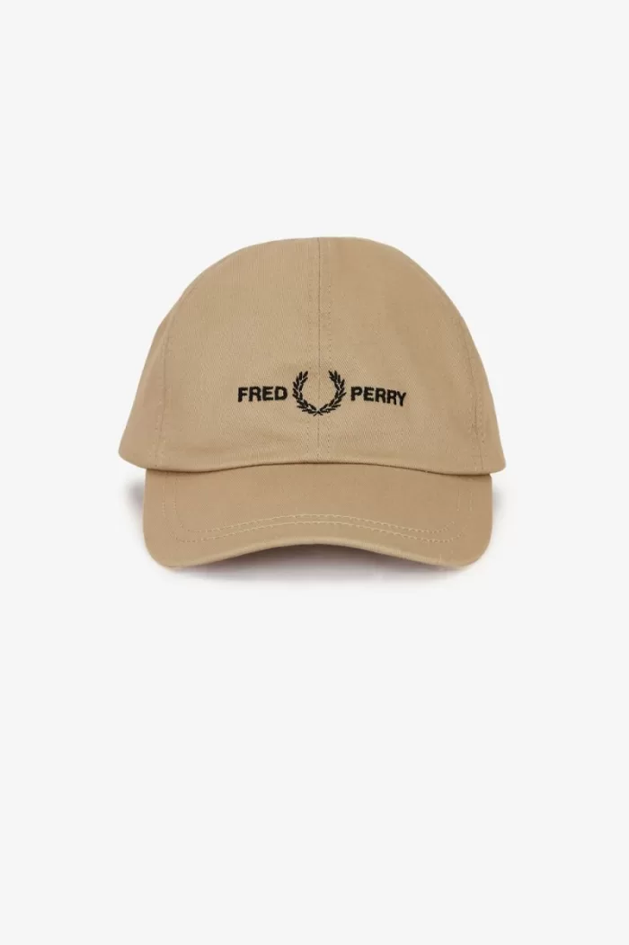 Fred Perry Graphic Branded Twill Men’s Caps Green YORVU1270