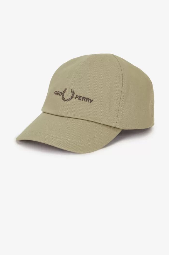 Fred Perry Graphic Branded Twill Men’s Caps Warm Grey CBLJM2564