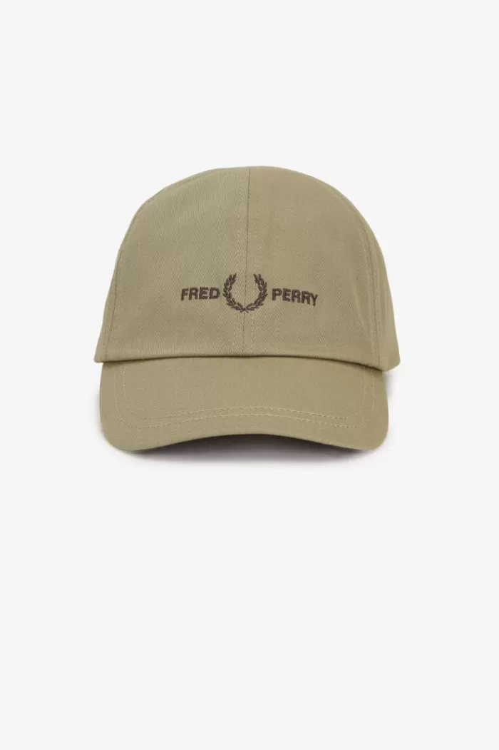 Fred Perry Graphic Branded Twill Men’s Caps Warm Grey CBLJM2564