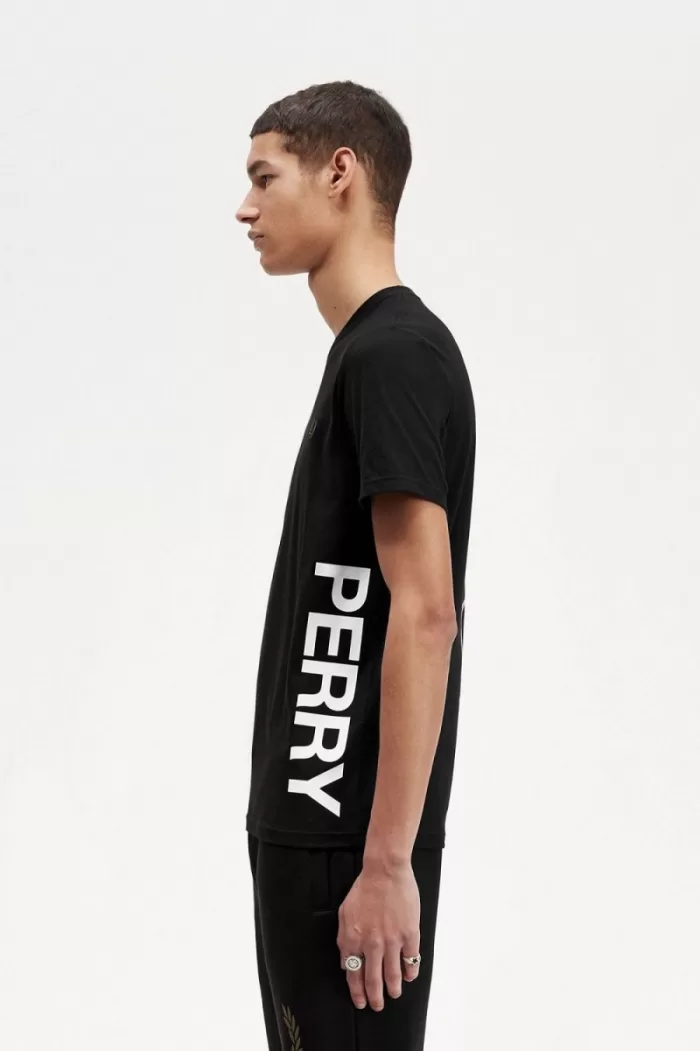 Fred Perry Graphic Branding Men’s T-Shirt Black ADFSI4182