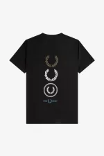 Fred Perry Graphic Branding Men’s T-Shirt Black ADFSI4182