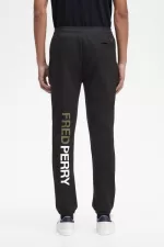 Fred Perry Graphic Branding Sweat Men’s Pants Black TKRMX0517