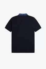 Fred Perry Graphic Collar Men’s Polo Shirt Navy EHMRG2956