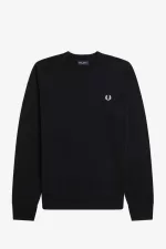 Fred Perry Graphic Laurel Wreath Men’s Jumper Black IHLBP0234