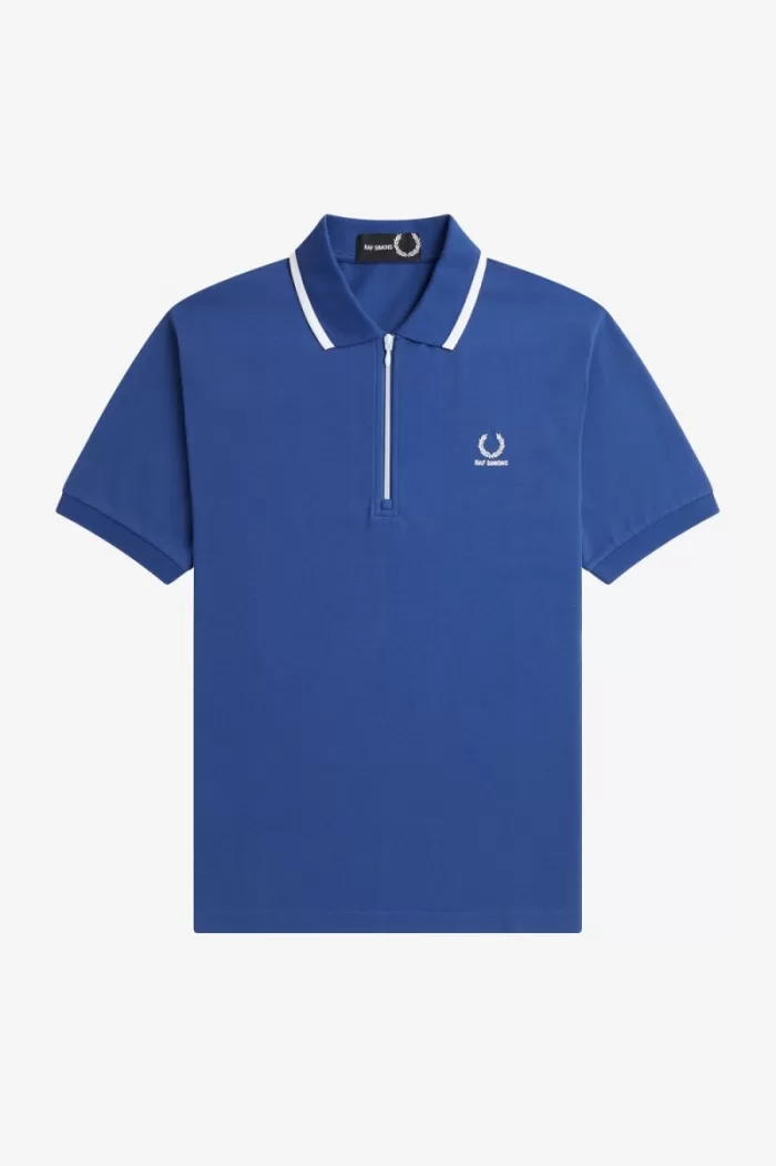 Fred Perry Half Zip Men’s Polo Shirt Royal Blue SHNYM1947