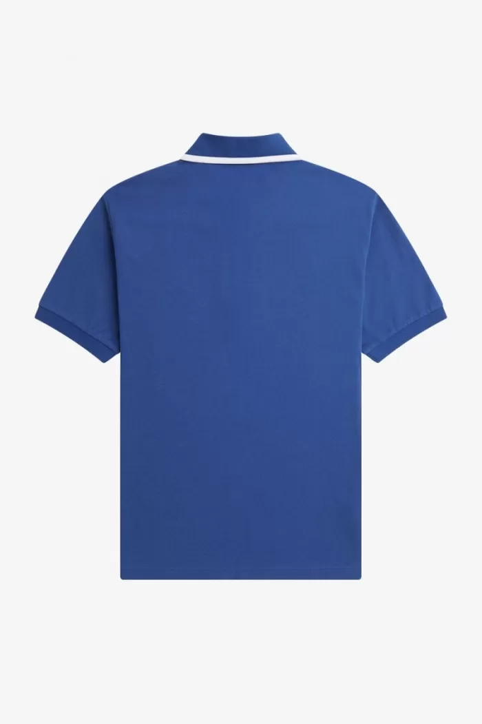 Fred Perry Half Zip Men’s Polo Shirt Royal Blue SHNYM1947