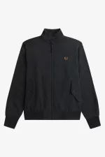 Fred Perry Harrington Men’s Jackets Black UVYIC3784