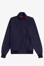 Fred Perry Harrington Men’s Jackets Navy QUMXO2594