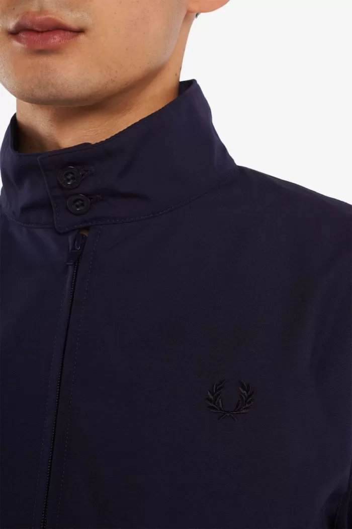 Fred Perry Harrington Men’s Jackets Navy QUMXO2594