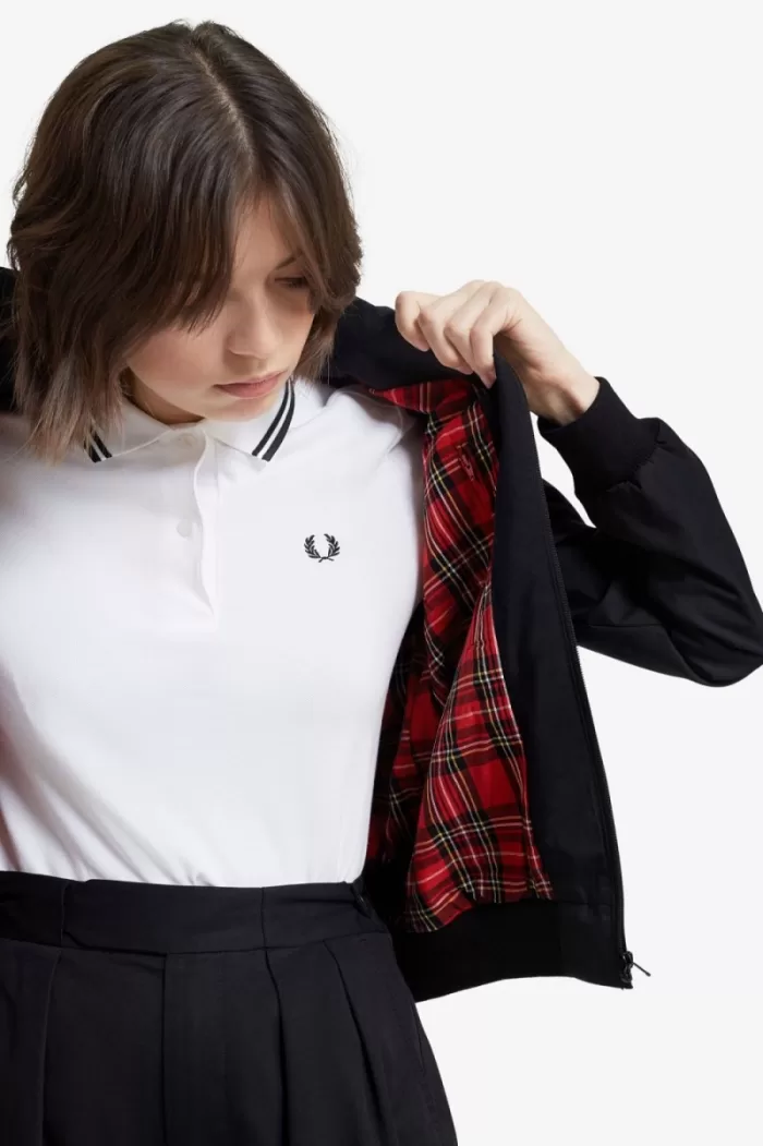 Fred Perry Harrington Women’s Jackets Black YDPCT8701