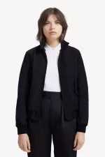 Fred Perry Harrington Women’s Jackets Black YDPCT8701