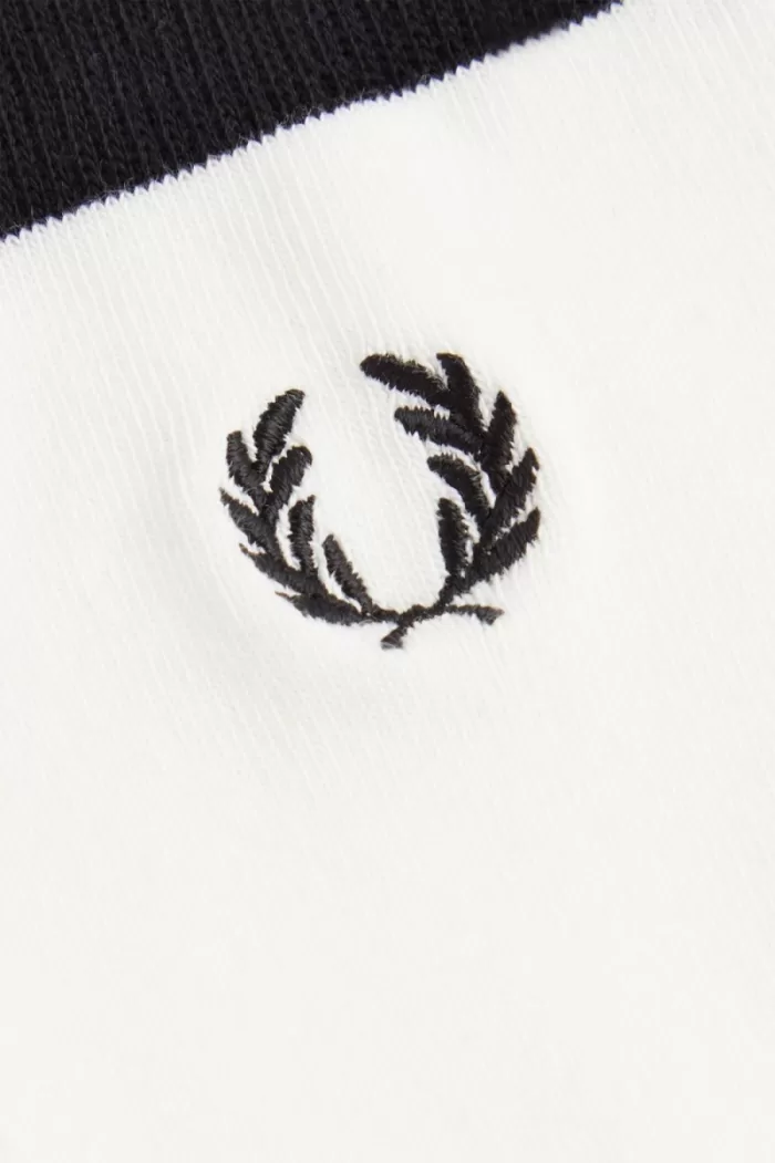 Fred Perry Heart Women’s Socks Snow White OEGUA7908