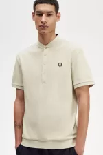 Fred Perry Henley Men’s Polo Shirt Light Mint FTIHL2718