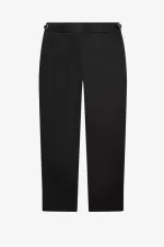 Fred Perry High Waist Women’s Pants Black AUNOE3497