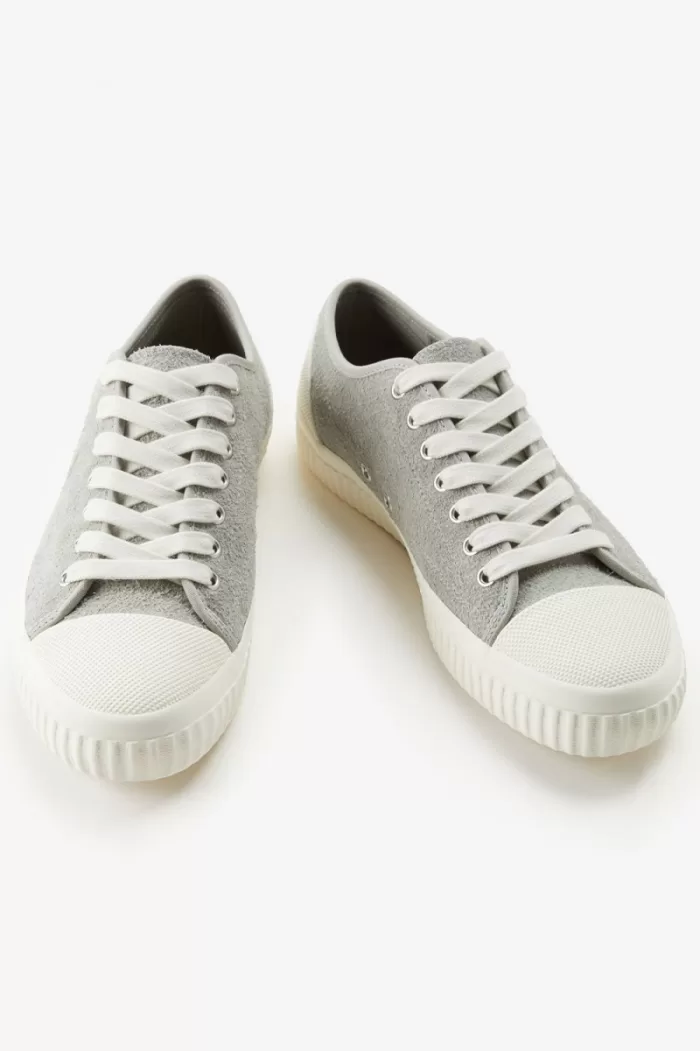 Fred Perry Hughes Low Men’s Plimsolls Grey RQVYW7596