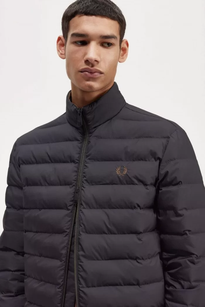 Fred Perry Insulated Men’s Jackets Black JYIDB8529