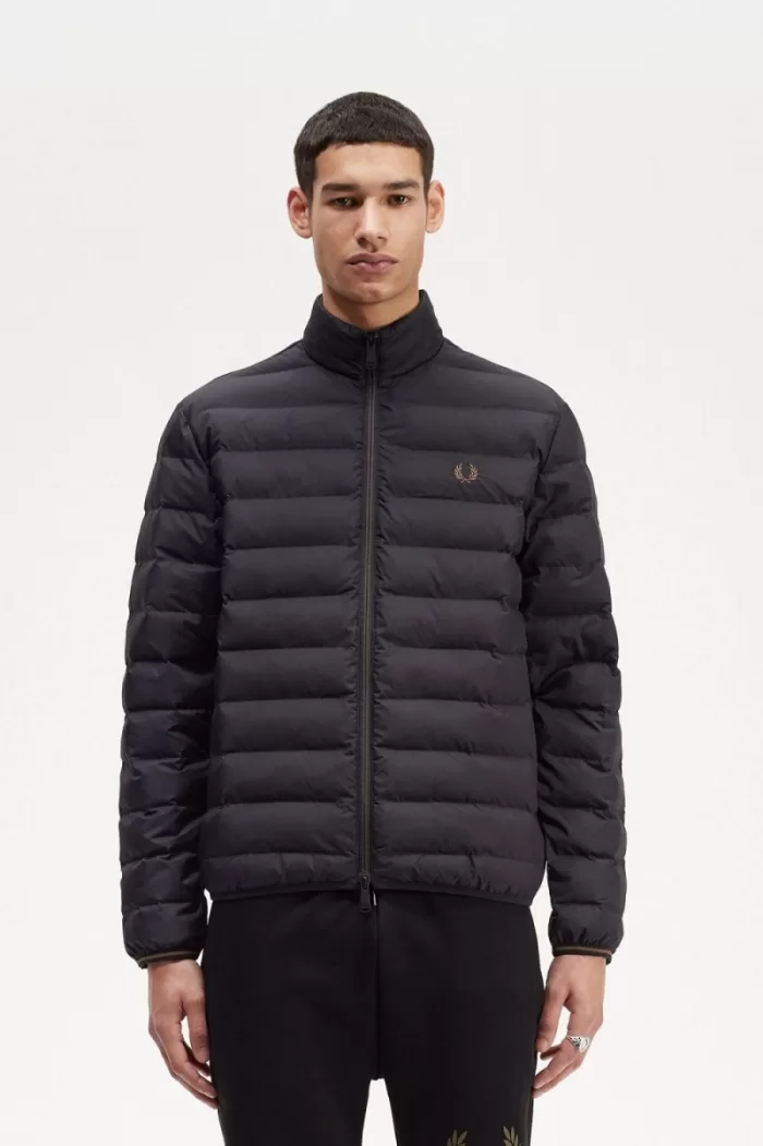 Fred Perry Insulated Men’s Jackets Black JYIDB8529