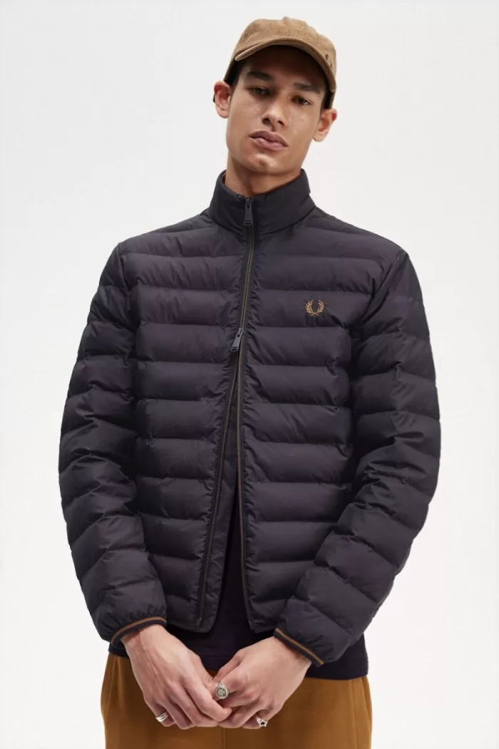 Fred Perry Insulated Men’s Jackets Navy OFQCL0984