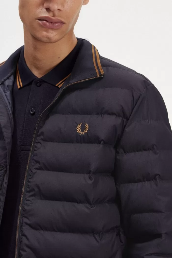 Fred Perry Insulated Men’s Jackets Navy OFQCL0984