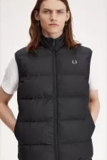 Fred Perry Insulated Men’s Vest Anchor Grey WHZPR0492