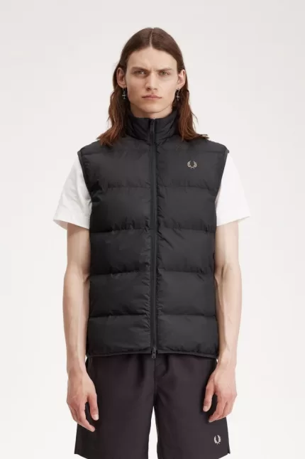 Fred Perry Insulated Men’s Vest Anchor Grey WHZPR0492