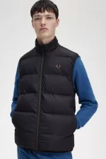 Fred Perry Insulated Men’s Vest Black MZPVW4180