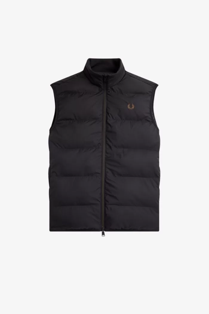 Fred Perry Insulated Men’s Vest Black MZPVW4180