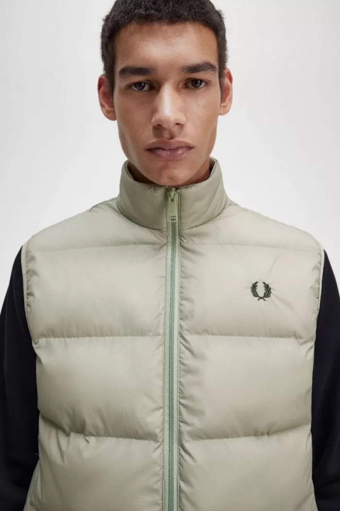 Fred Perry Insulated Men’s Vest Mint FMAYZ6583