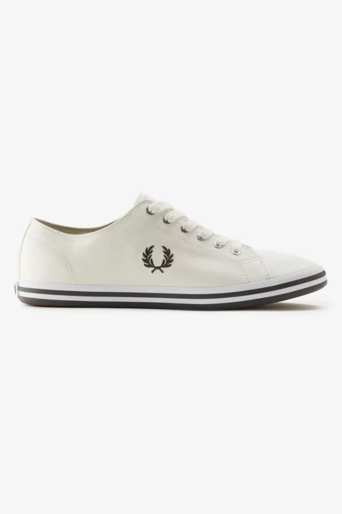 Fred Perry Kingston Men’s Plimsolls Snow White ZWQEJ1537