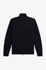 Fred Perry Knitted Men’s Track Jackets Navy VUYKF1760