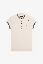 Fred Perry Knitted Women’s Shirt Milky Pink PJNLT7925