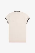 Fred Perry Knitted Women’s Shirt Milky Pink PJNLT7925