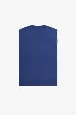 Fred Perry Lambswool Men’s Tanks Cobalt WLCIB9523