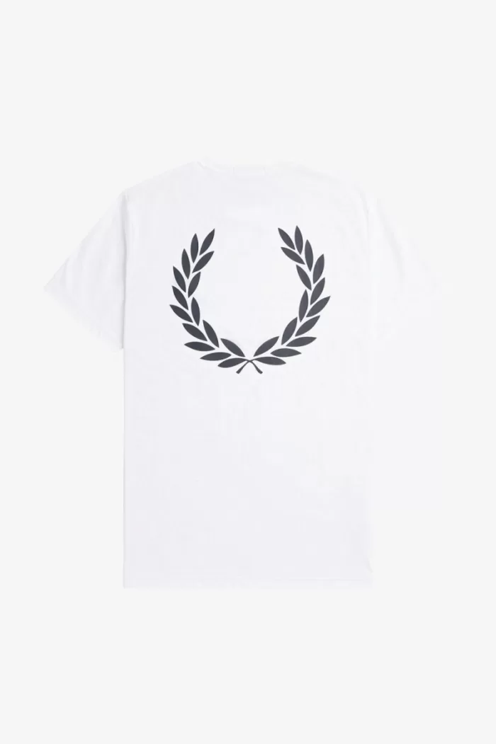 Fred Perry Laurel Wreath Graphic Men’s T-Shirt White OENAP2630