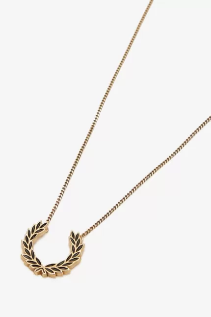 Fred Perry Laurel Wreath Necklace Women’s Jewellery Gold PKJSL5403