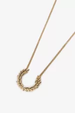 Fred Perry Laurel Wreath Necklace Women’s Jewellery Gold ETUHF3520