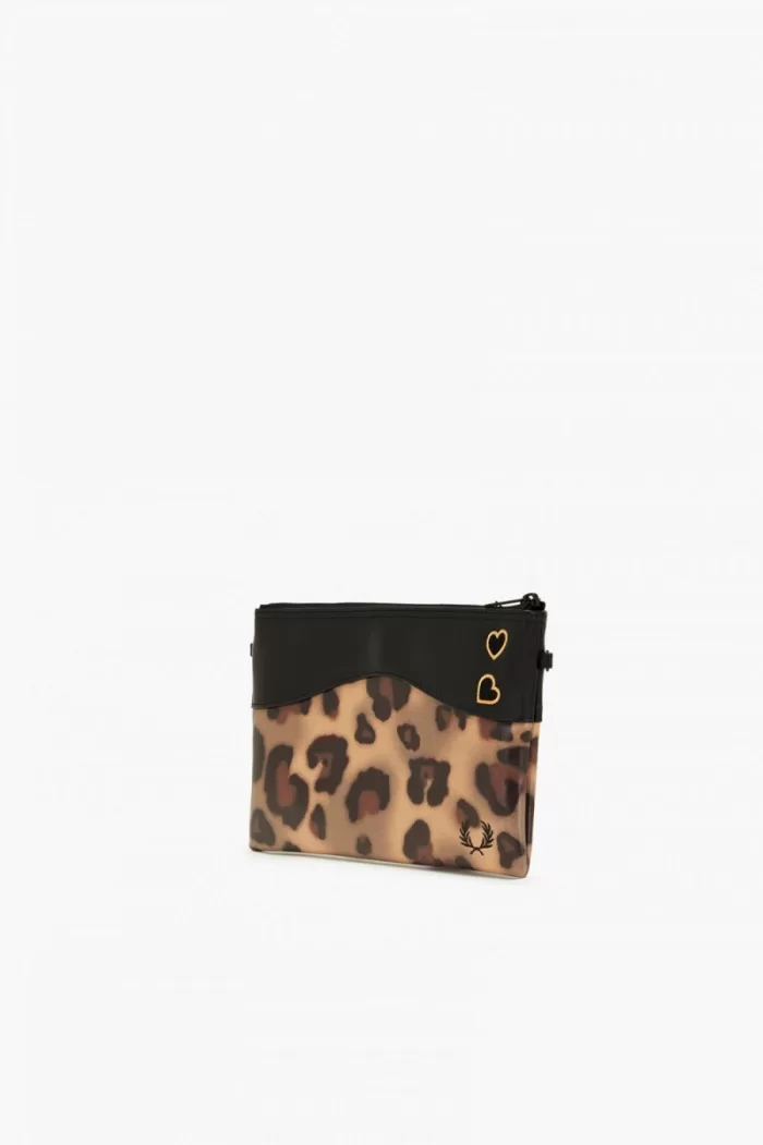 Fred Perry Leopard Print Side Women’s Bags Tonal Leopard INHPB0825