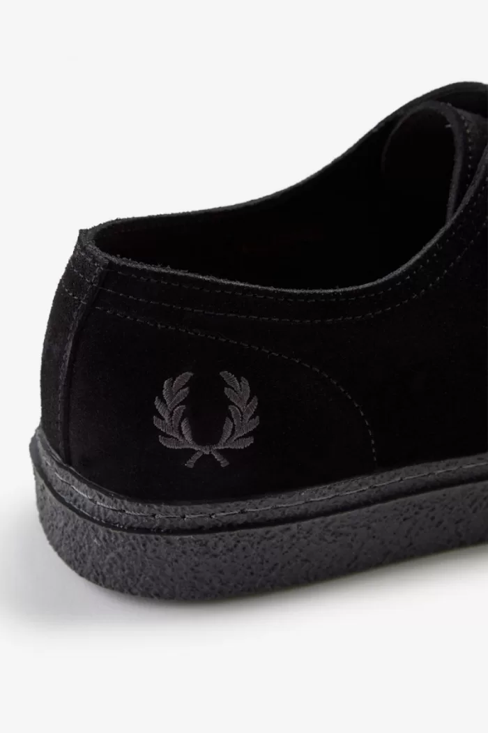 Fred Perry Linden Men’s Plimsolls Black WTQUM7291