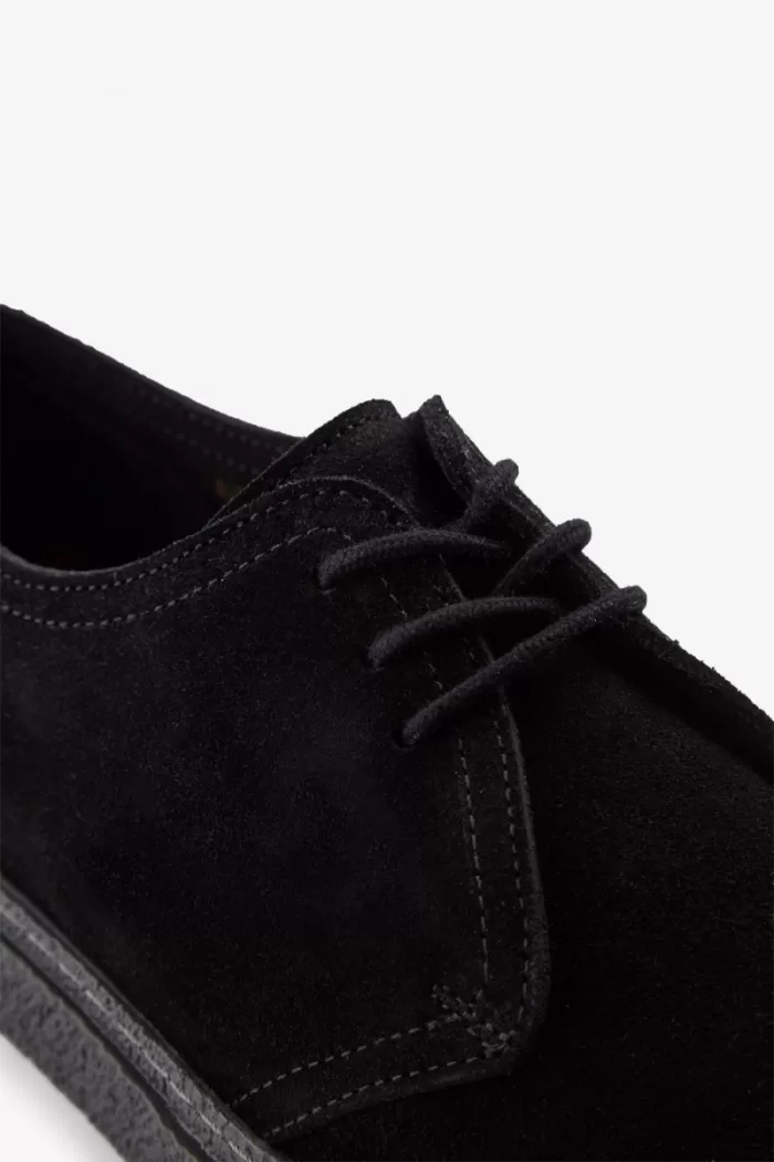 Fred Perry Linden Men’s Plimsolls Black WTQUM7291