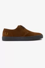 Fred Perry Linden Men’s Plimsolls Red Brown HAIOJ9837