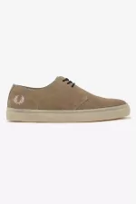 Fred Perry Linden Men’s Plimsolls Warm Grey WITKM4028