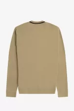 Fred Perry Long Sleeve Piqué Men’s T-Shirt Khaki WXEDK4238