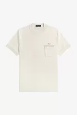 Fred Perry Loopback Jersey Pocket Men’s T-Shirt Beige SBZQG6372