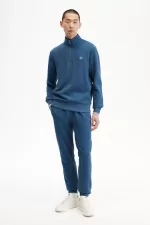 Fred Perry Loopback Sweat Men’s Pants Midnight Blue Light Aqua SLIVP7258