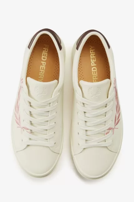 Fred Perry Lottie Women’s Tennis Shoes Beige AKSQO4029