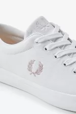 Fred Perry Lottie Women’s Tennis Shoes White Dusty Rose Pink QATOC0891