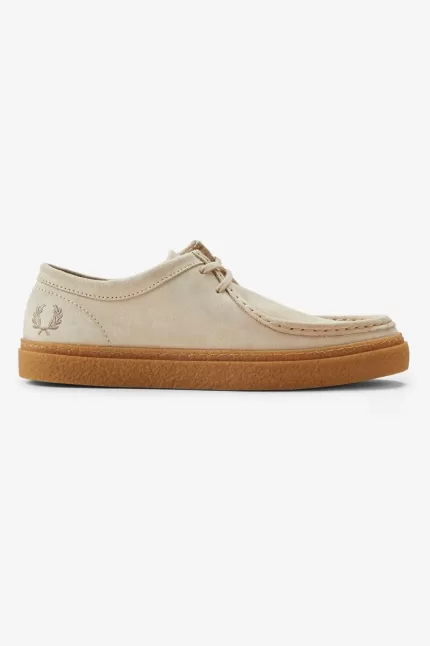 Fred Perry Low Dawson Men’s Plimsolls Oatmeal HEZDI5102