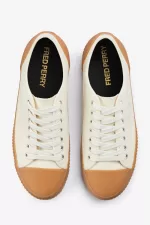 Fred Perry Low Hughes Men’s Plimsolls Beige Light Beige NBAOW5891